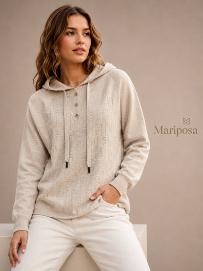 A346- Sweater con Gorro