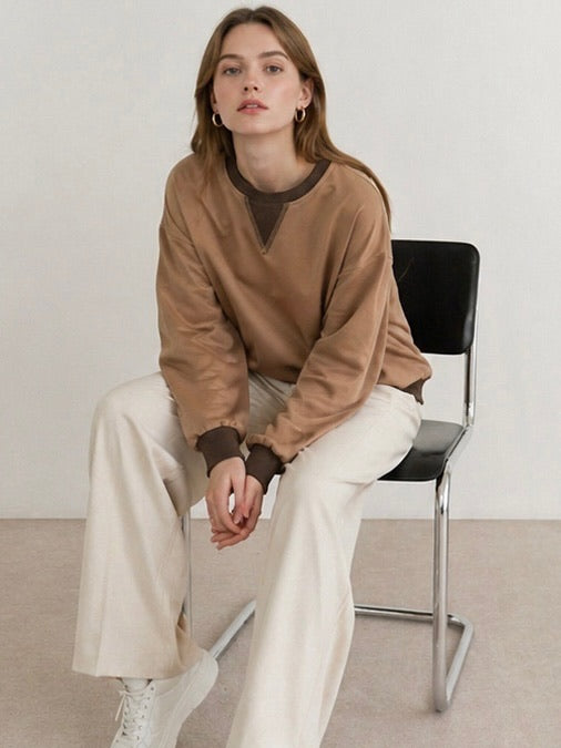 A413- Polera Bicolor