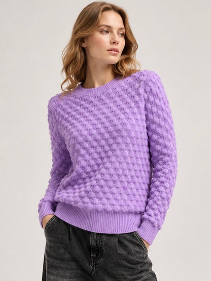 A216 - Sweater de Lana Texturizado