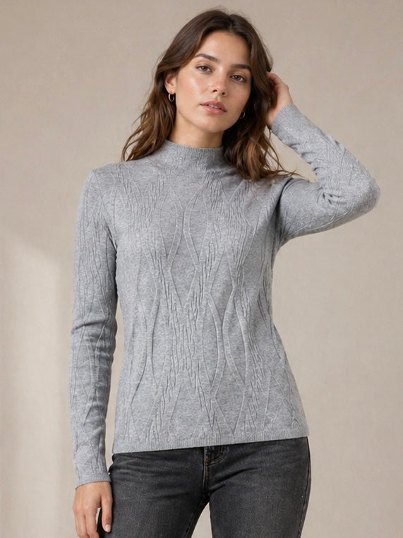 A305 - Sweater Medio Cuello