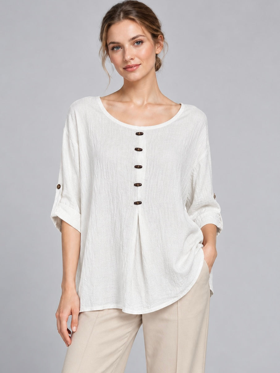 A456- Polera tipo Blusa