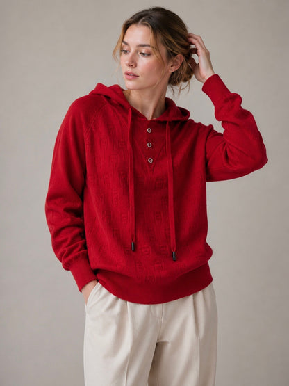 A346- Sweater con Gorro