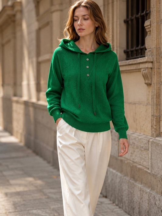 A346- Sweater con Gorro