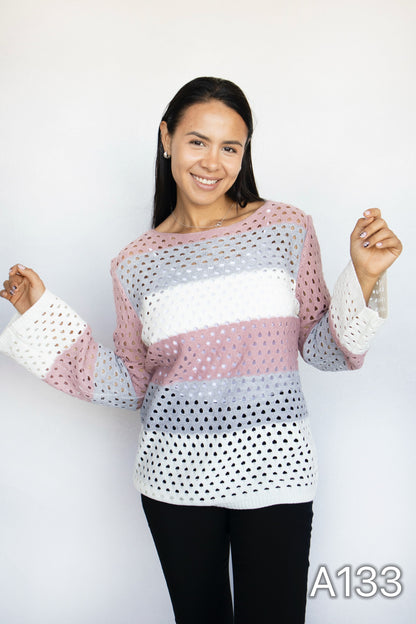 A133 - Sweater Calado