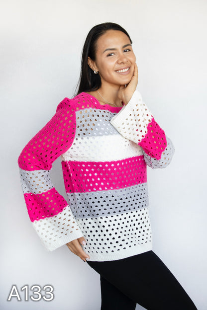A133 - Sweater Calado