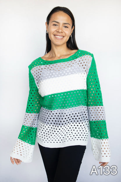 A133 - Sweater Calado