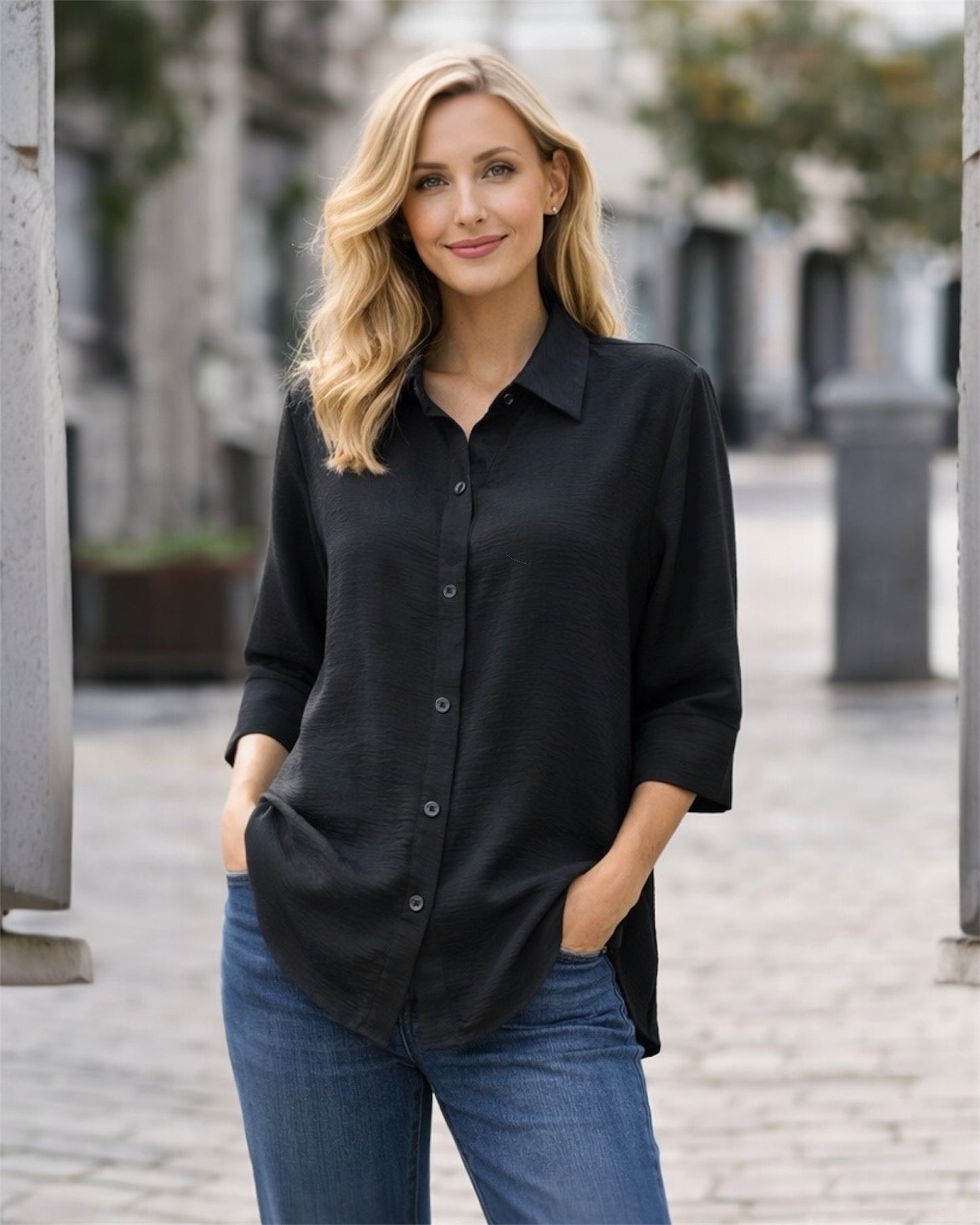 A328- Blusa Manga Larga