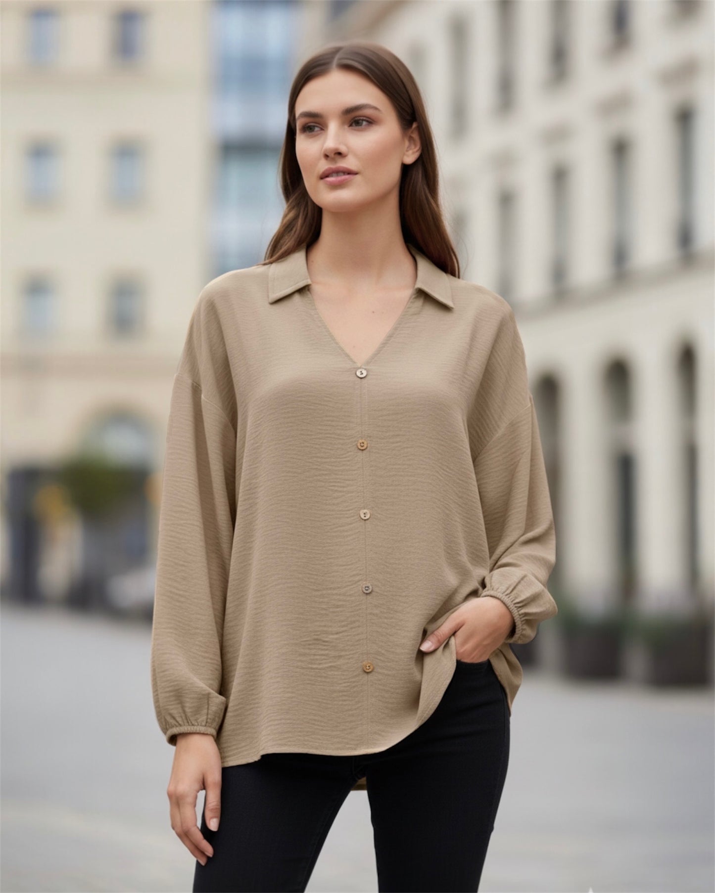 A282 - Blusa Cuello V