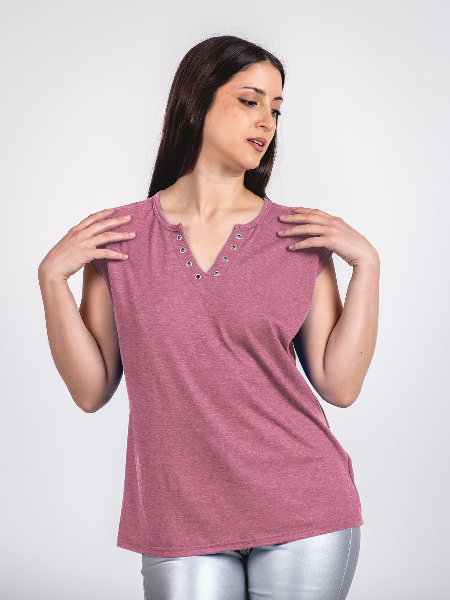 A358- Polera sin Manga