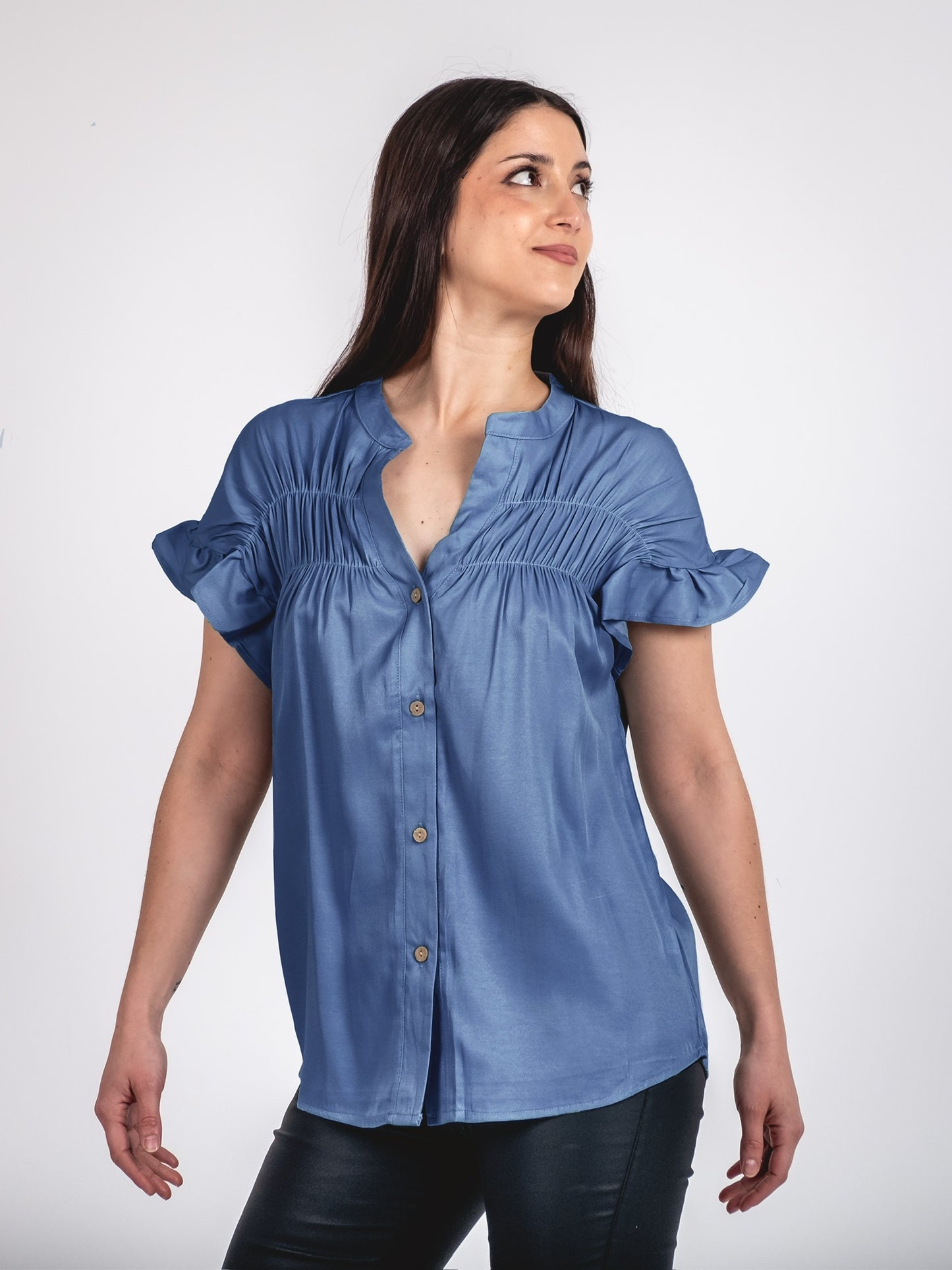 A330- Blusa de Manga Corta