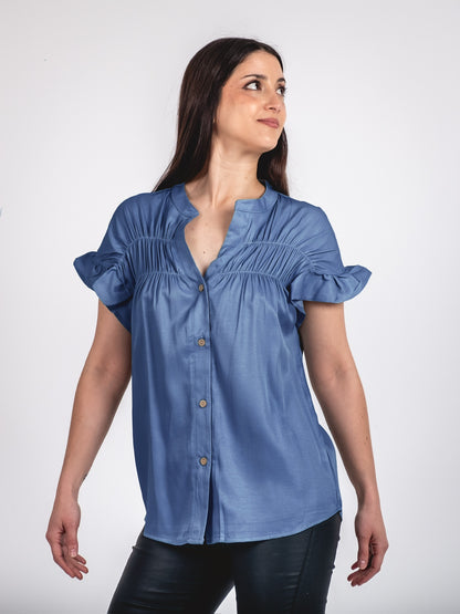 A330- Blusa de Manga Corta