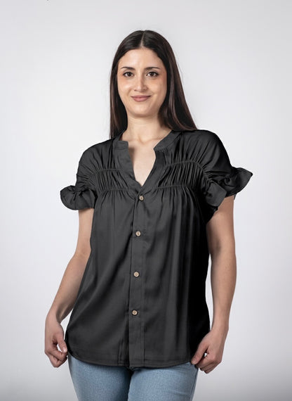A330- Blusa de Manga Corta
