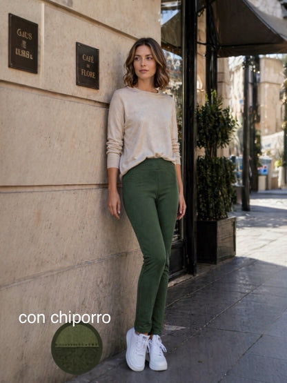 2482 - Pantalón con  Chiporro