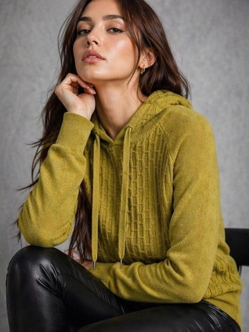 A347- Sweater con gorro