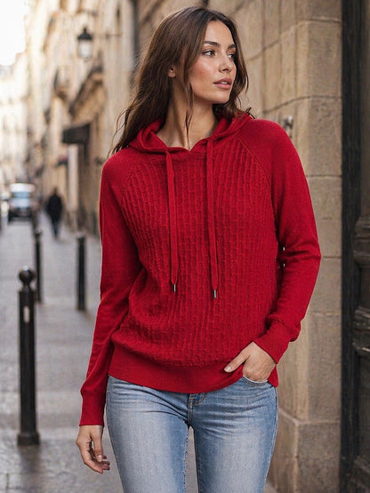 A347- Sweater con gorro