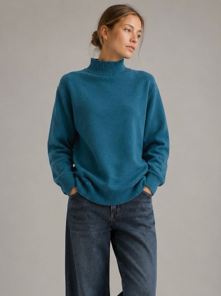 A374-  Sweater Bouclé