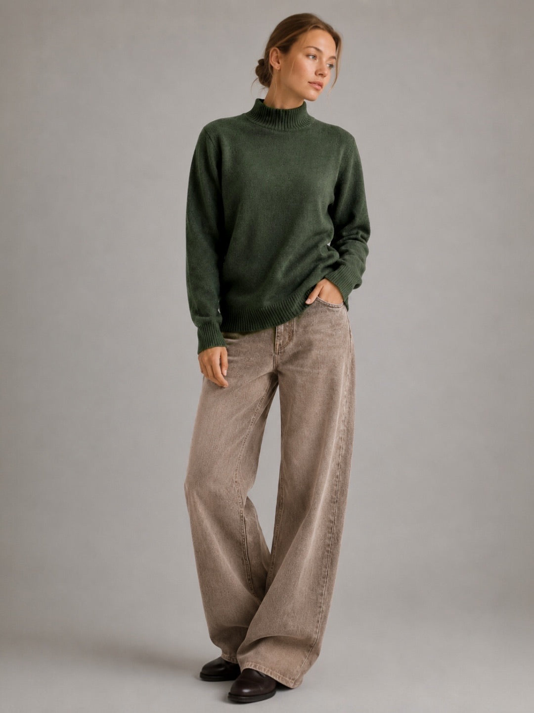A374-  Sweater Bouclé