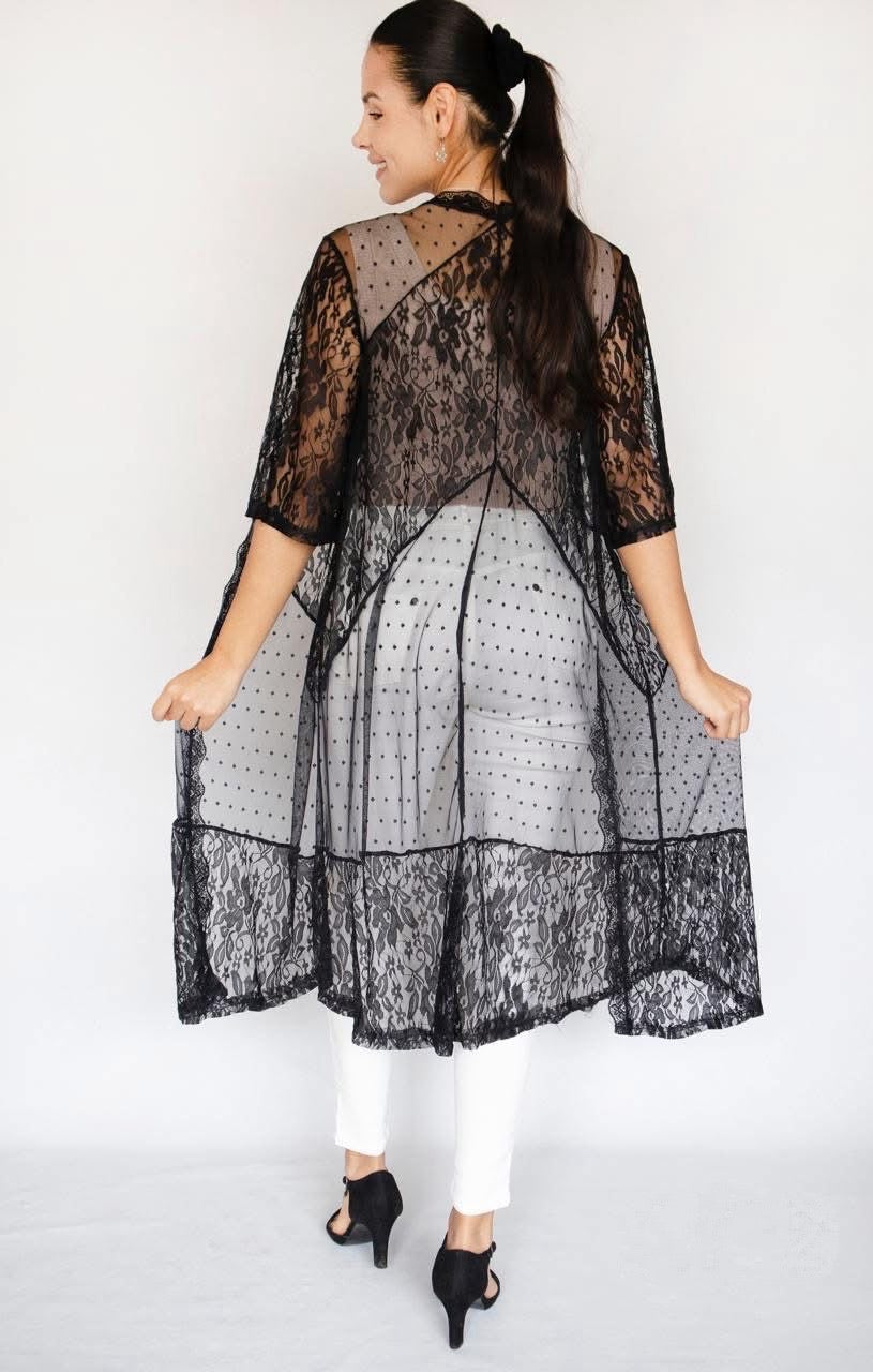 A102- Tapado de Encaje Delicado