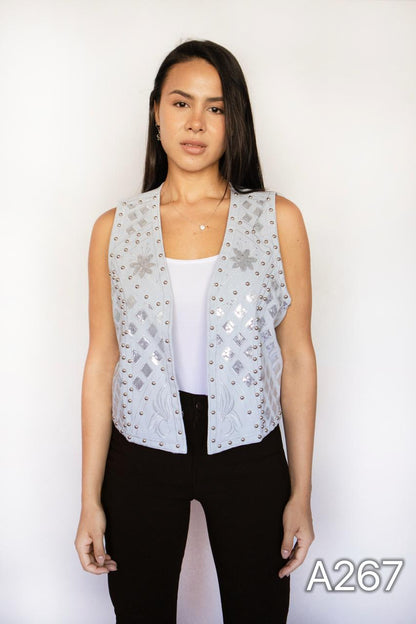 A267 - Gilet  Lentejuela