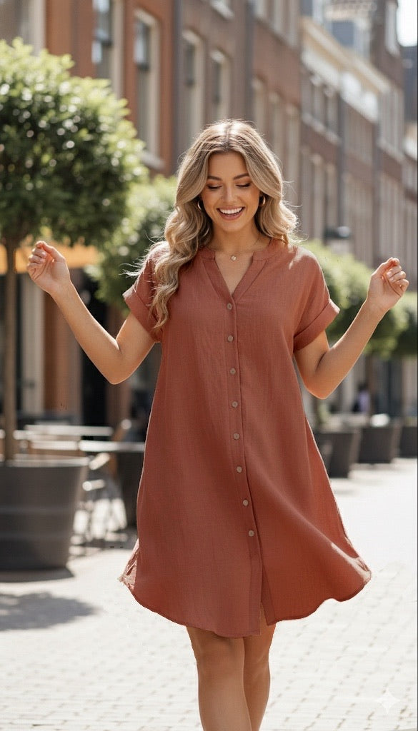 A371- Vestido Camisero