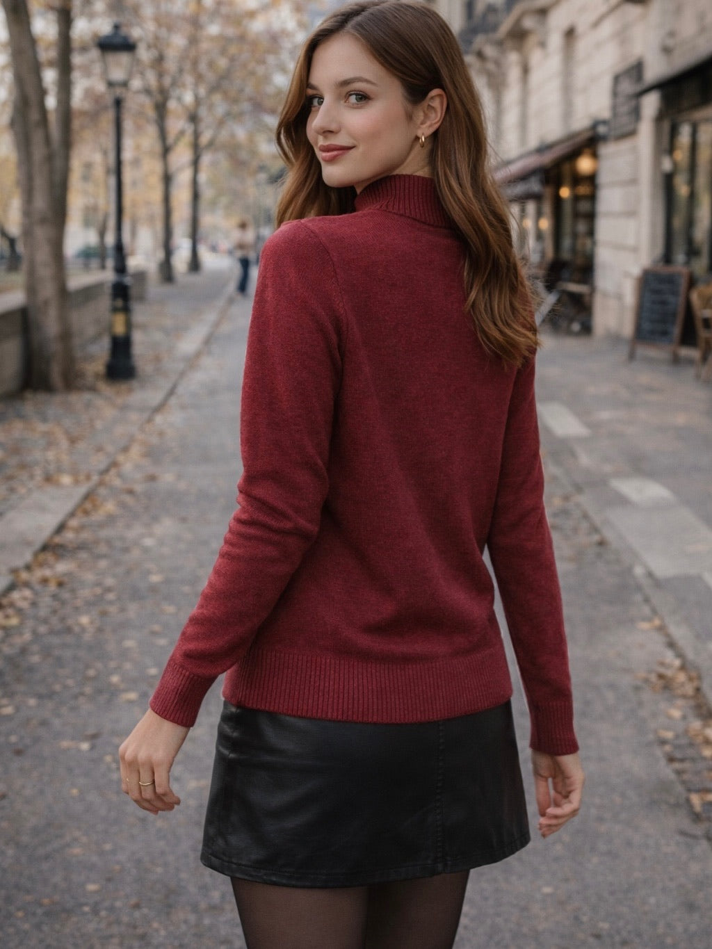 A375- Sweater Bouclé