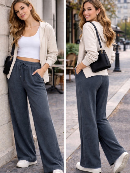 A409- Pantalón de cotele fino con piel interior