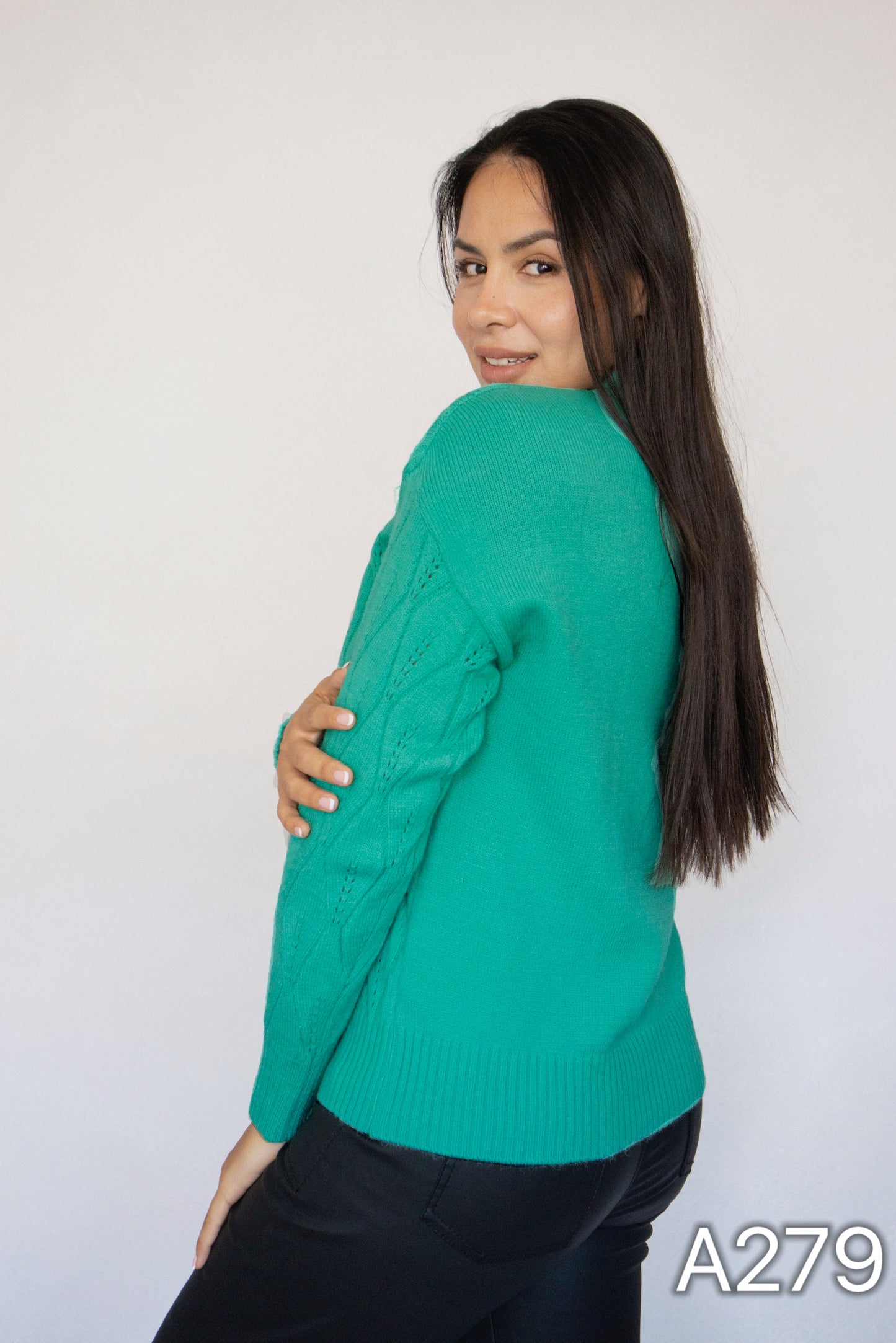 A279 - Sweater Medio Cuello