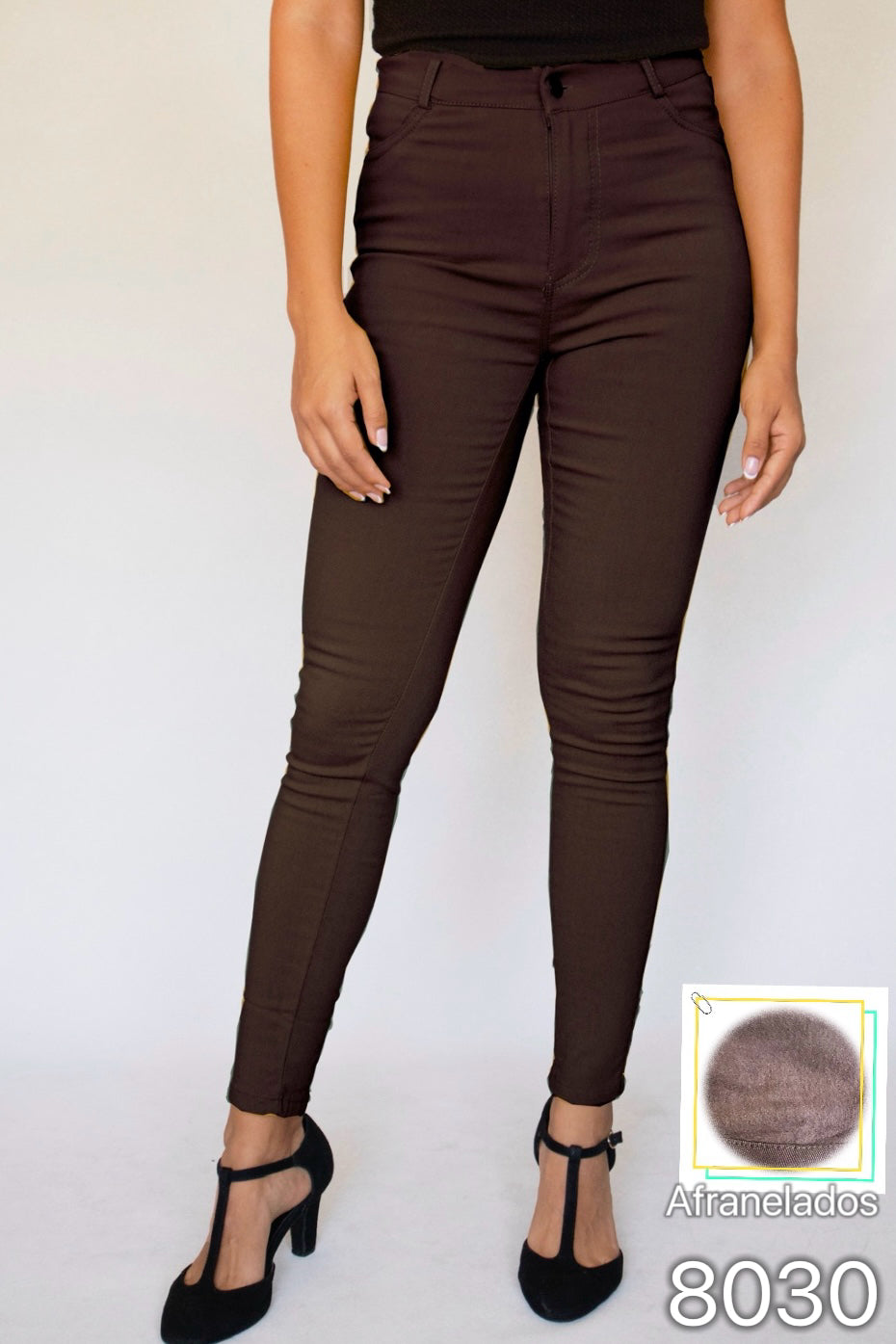 8030 - Pantalón de Gabardina Afranelado