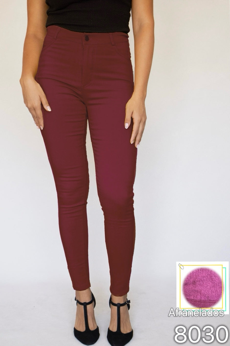 8030 - Pantalón de Gabardina Afranelado