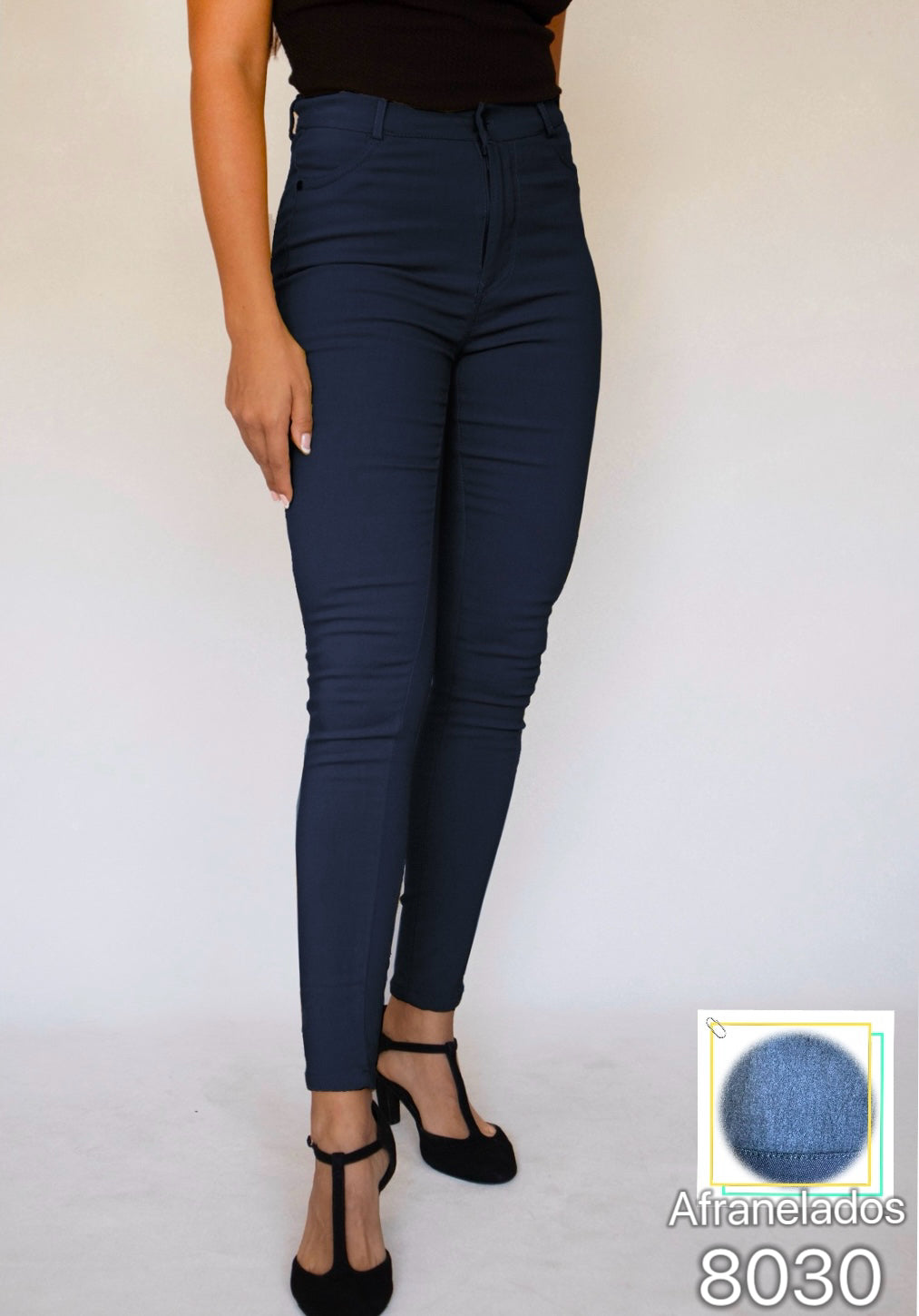 8030 - Pantalón de Gabardina Afranelado