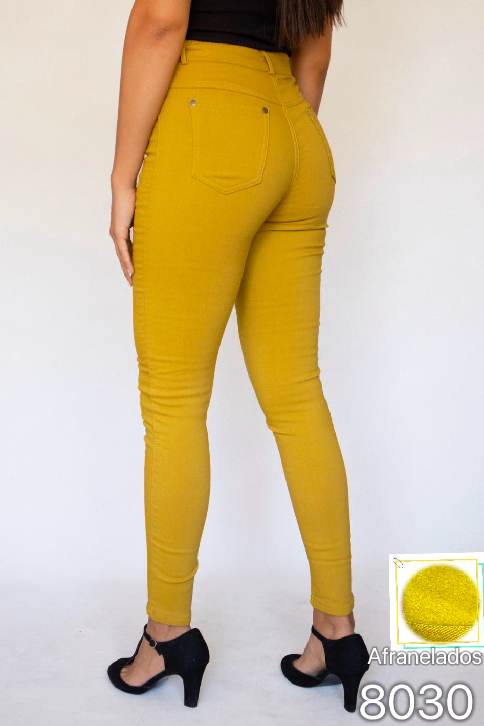 8030 - Pantalón de Gabardina Afranelado