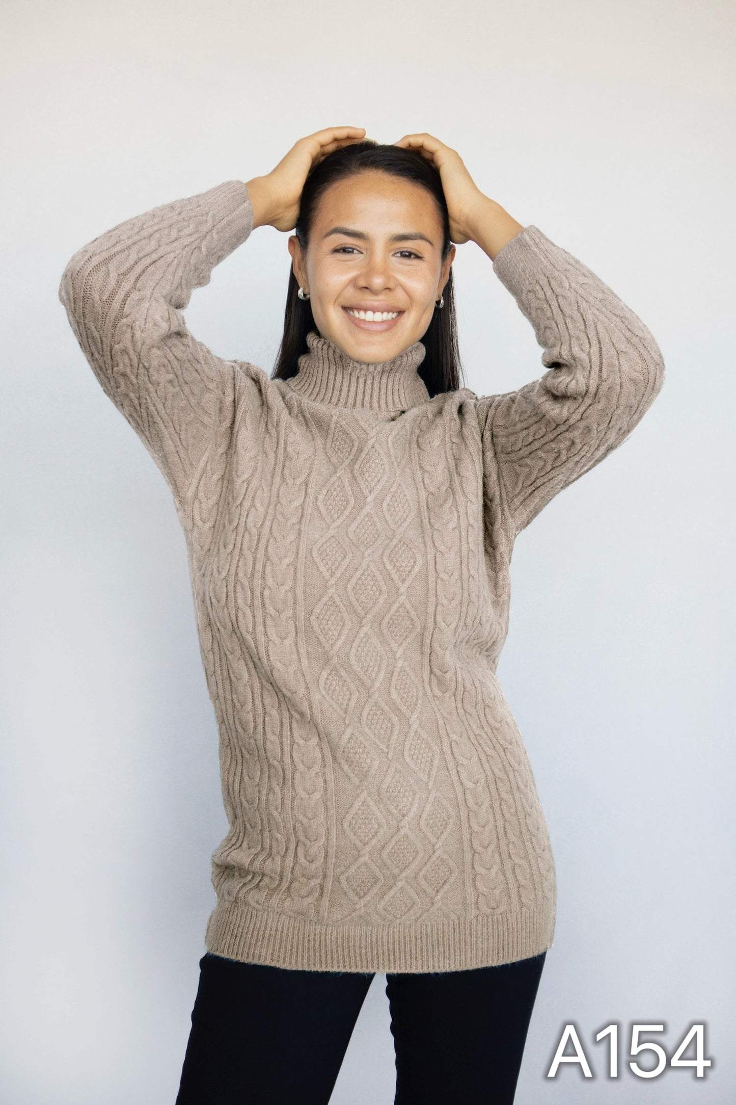 A154 - Sweater Beatle de Lana