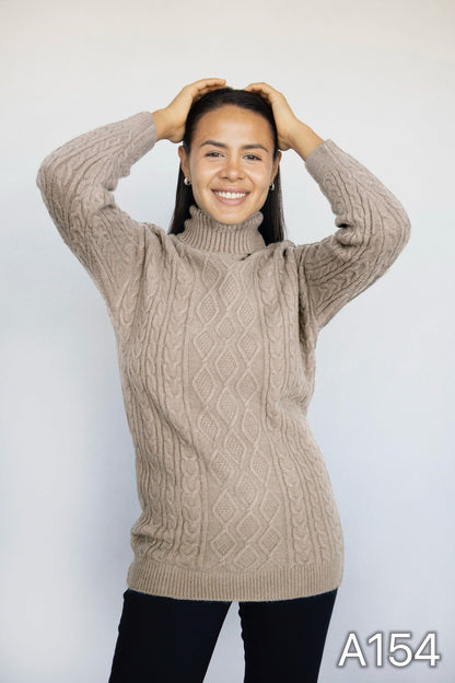 A154 - Sweater Beatle de Lana