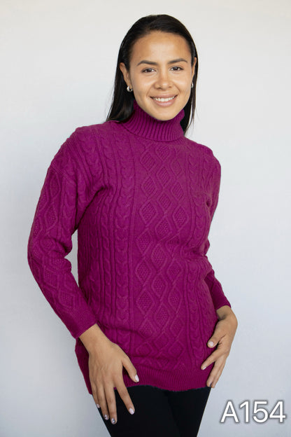 A154 - Sweater Beatle de Lana