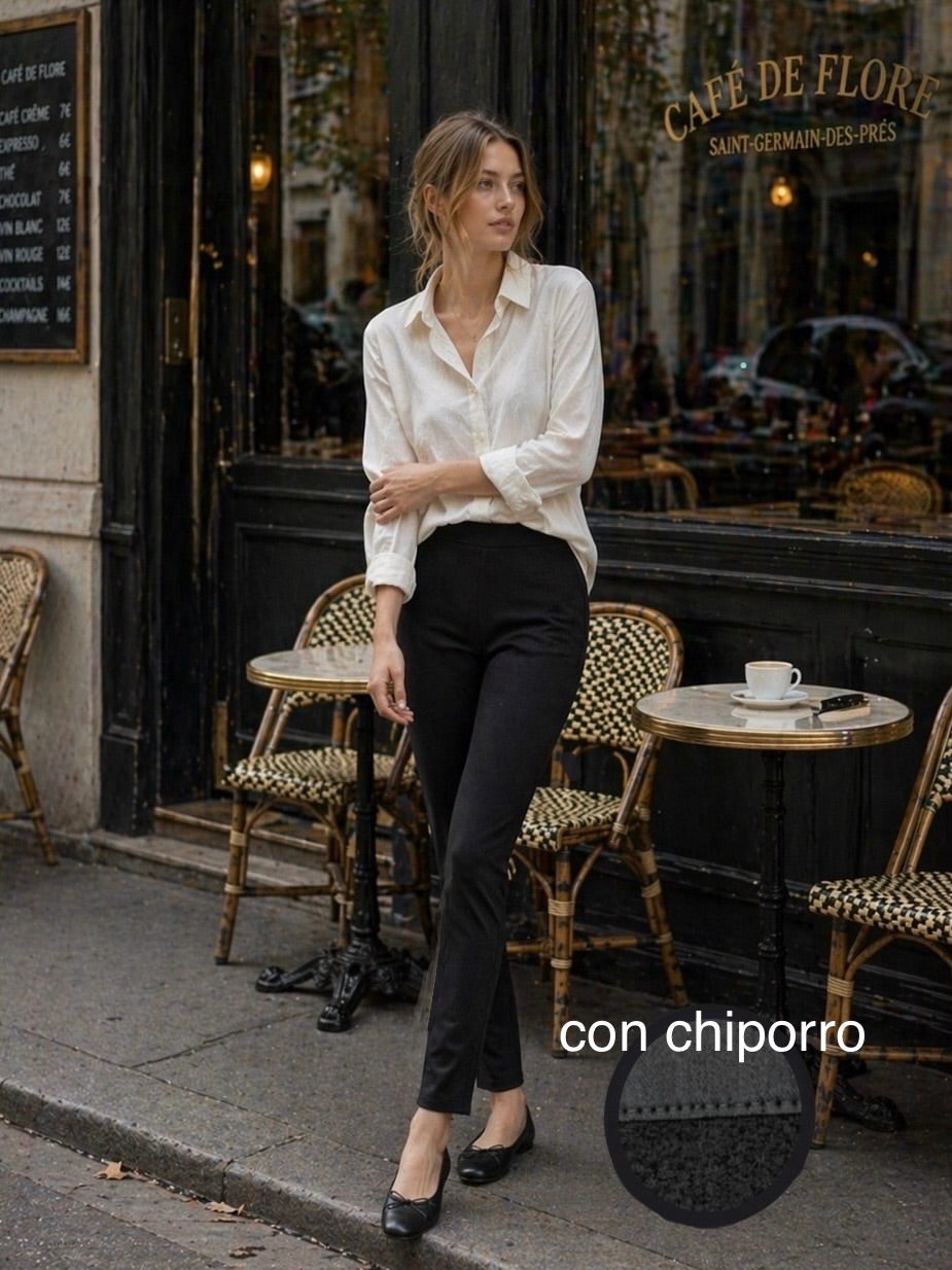 2482 - Pantalón con  Chiporro