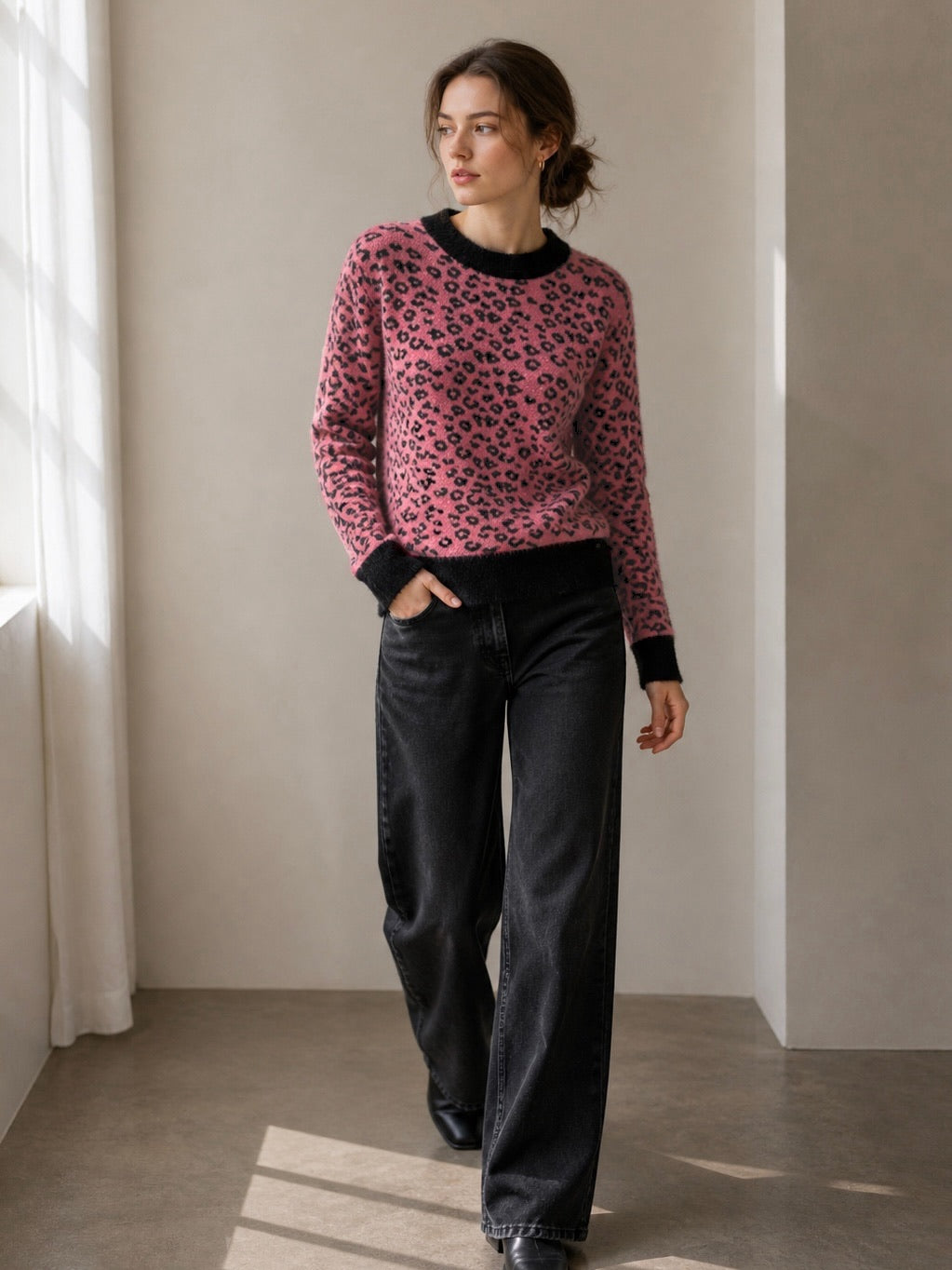 A419- Chaleco Animal Print