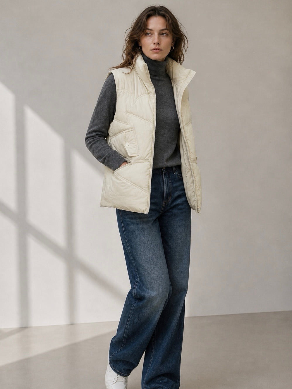 A434- Chaqueta sin Manga