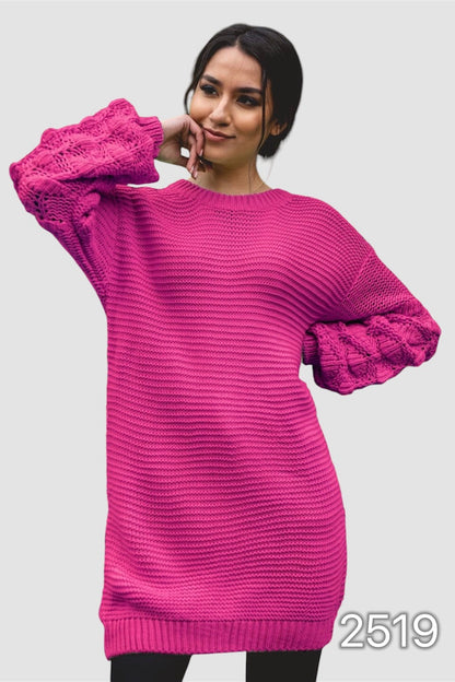 2519 - Sweater Mini Vestido