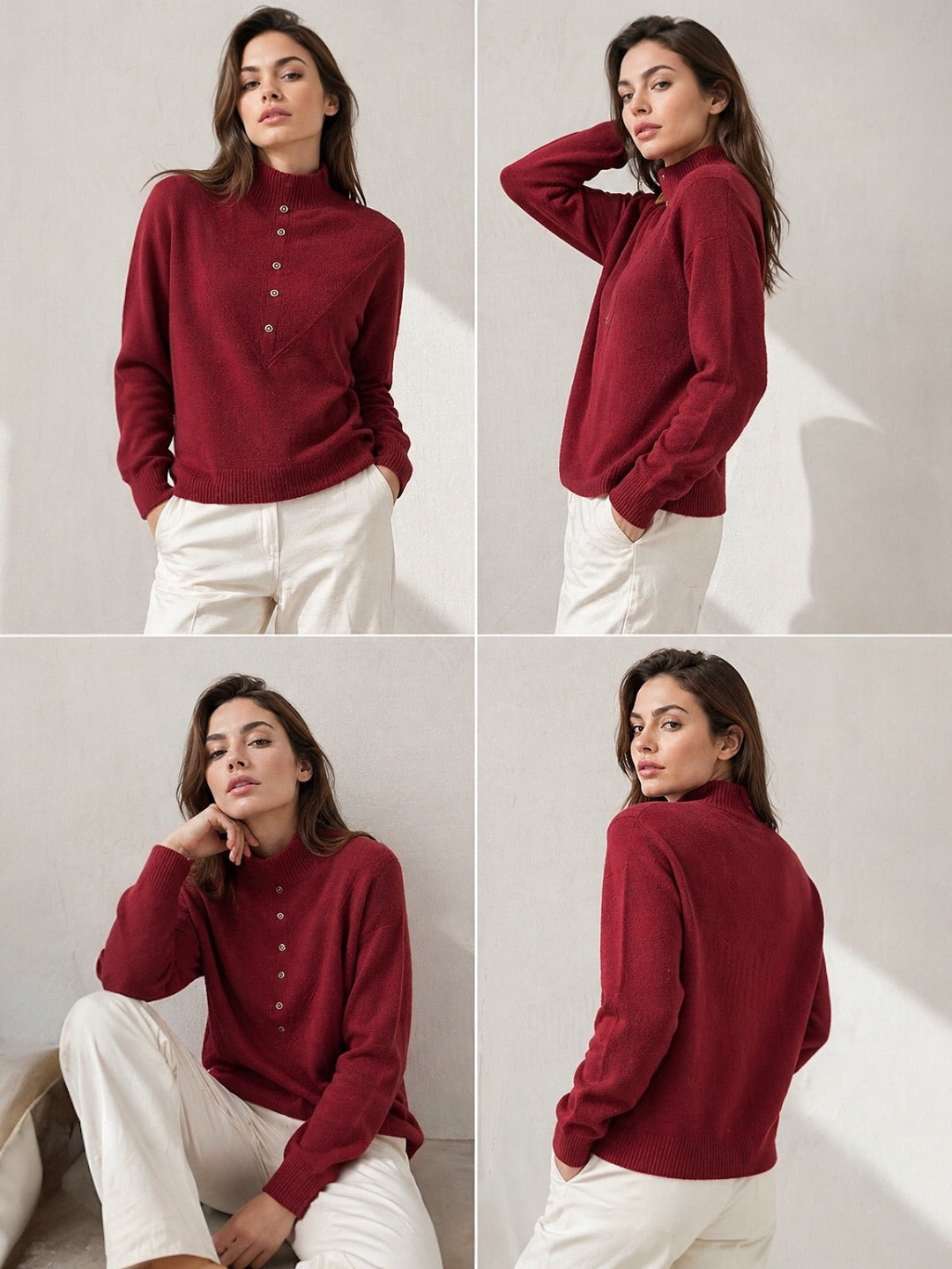 A373- Sweater Bouclé