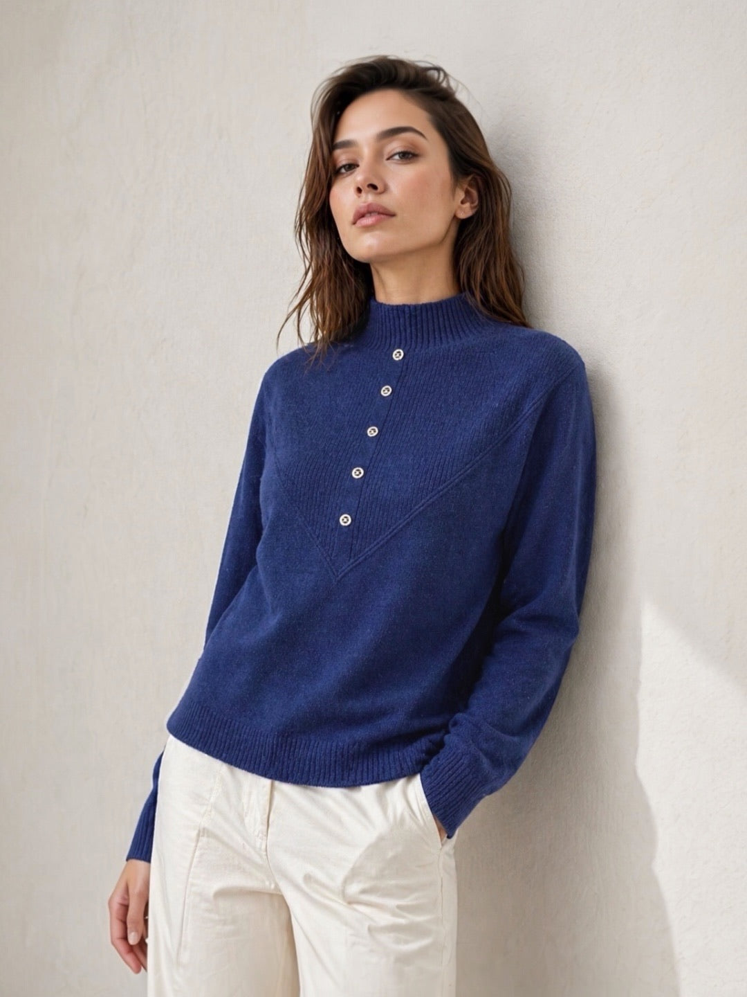 A373- Sweater Bouclé