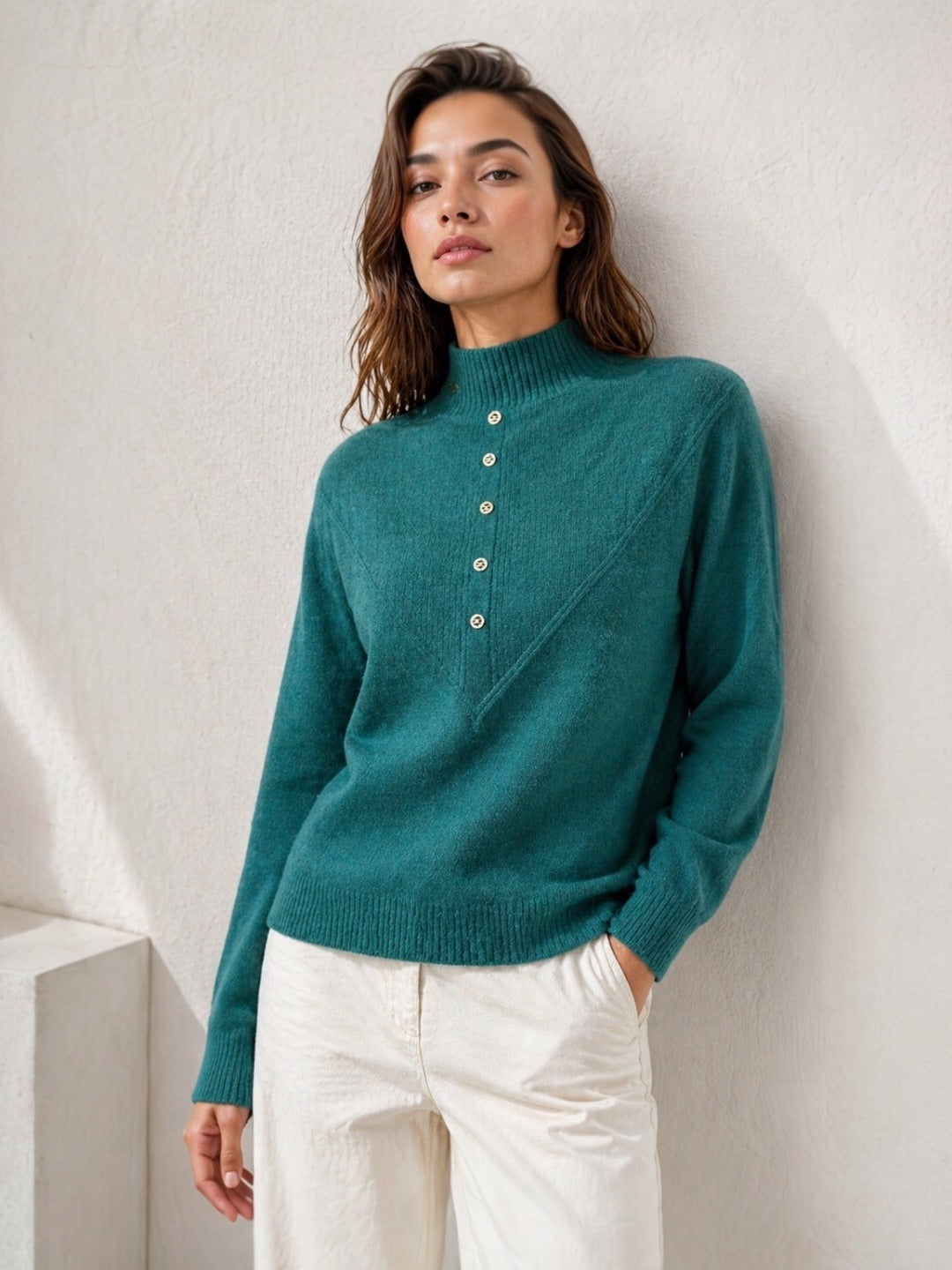 A373- Sweater Bouclé