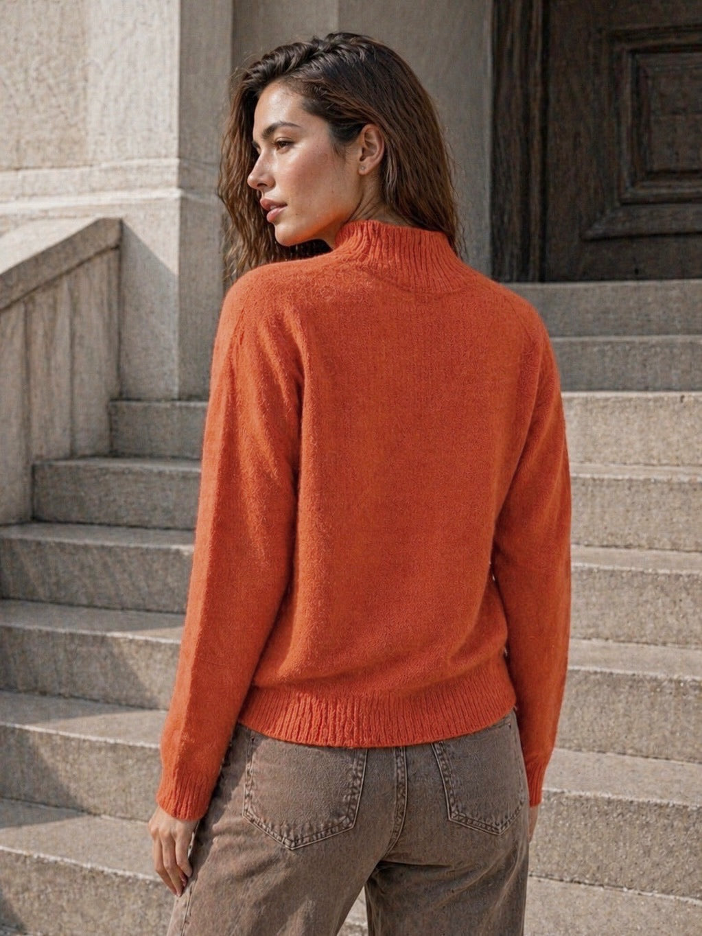 A373- Sweater Bouclé