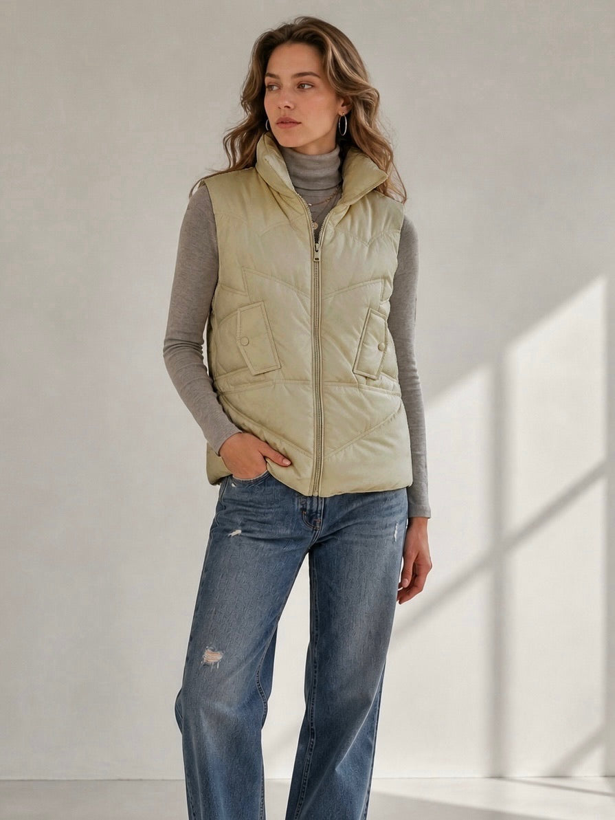 A434- Chaqueta sin Manga