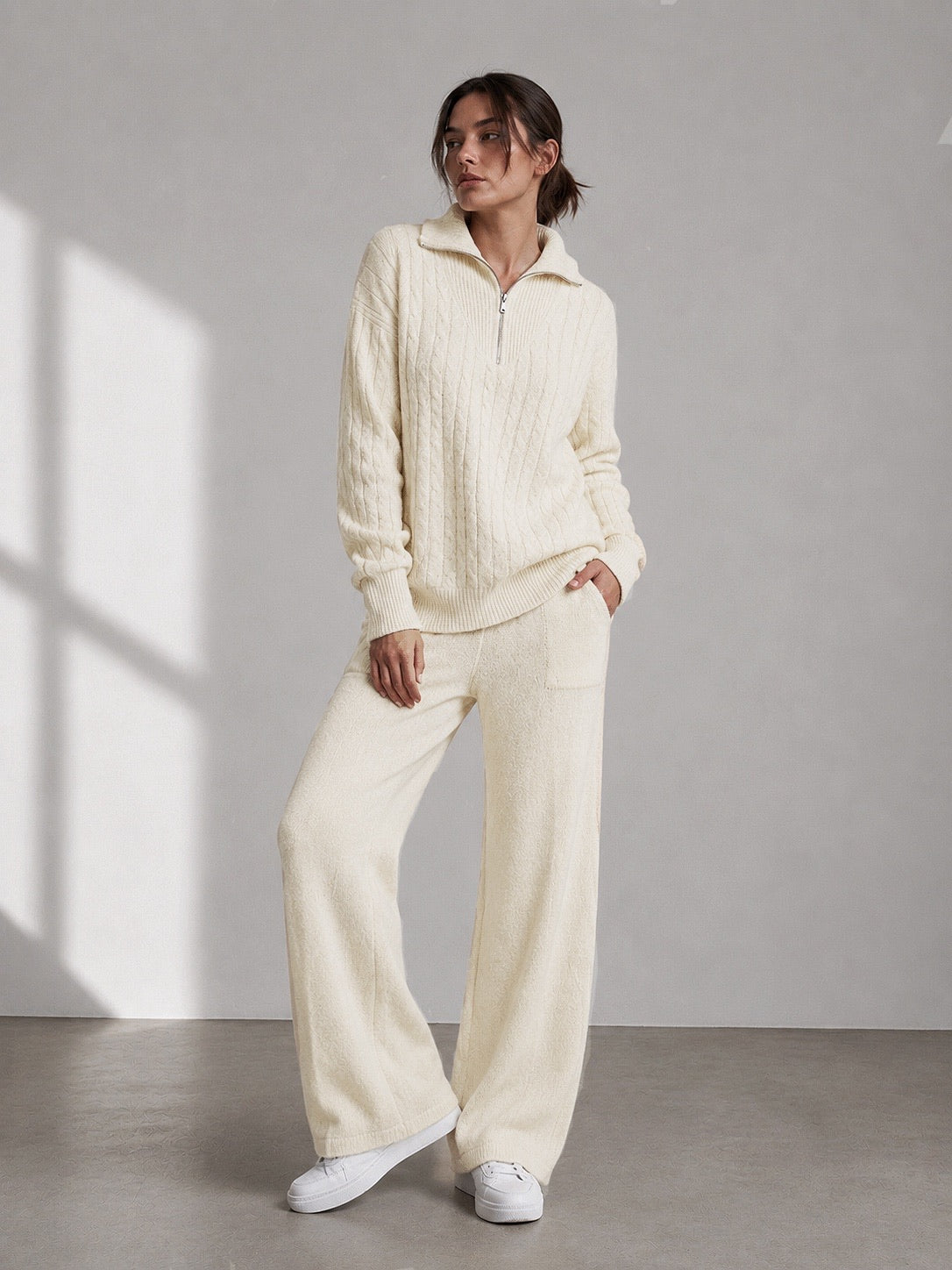A357- Conjunto Sweater y Pantalón