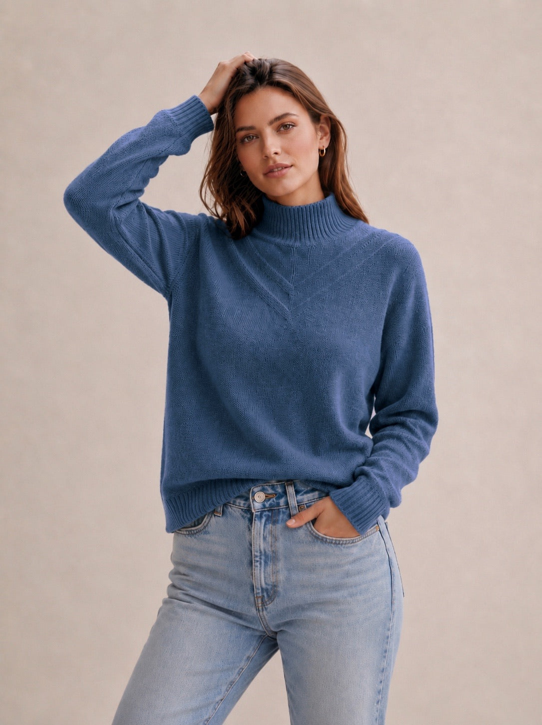 A375- Sweater Bouclé