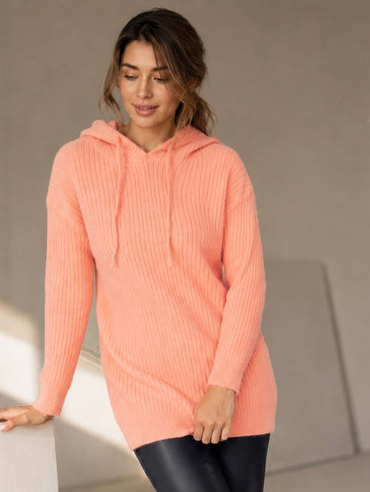 A235 - Sweater de Lana Con Gorro