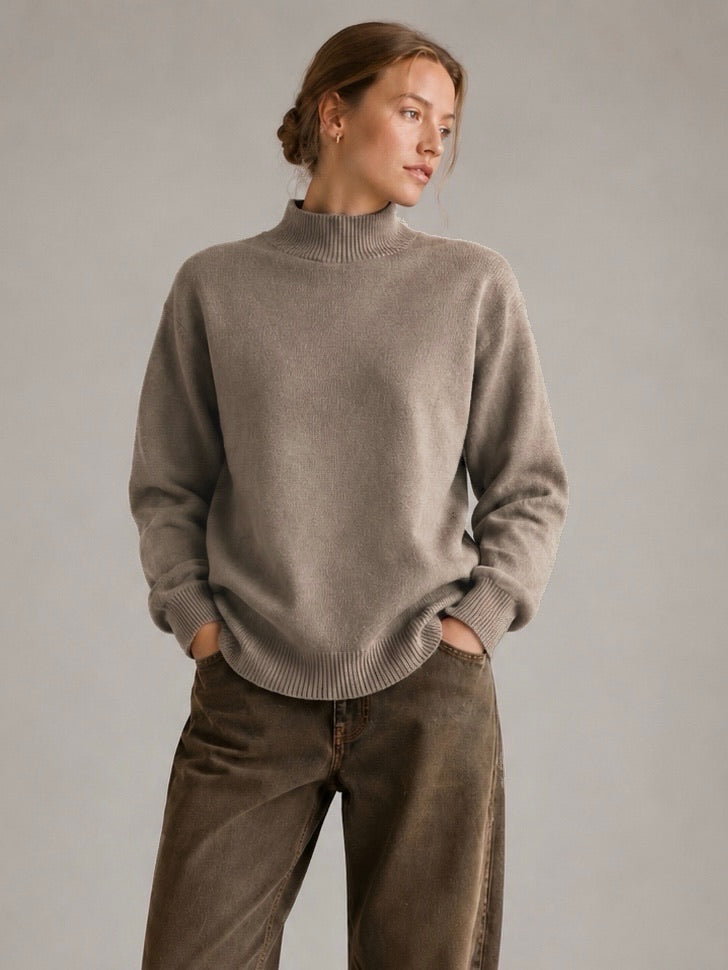 A374-  Sweater Bouclé