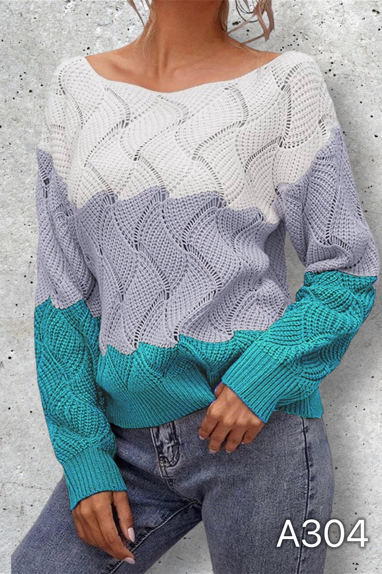 A304 - Sweater Tejido Lana