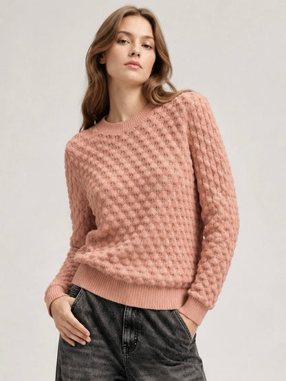 A216 - Sweater de Lana Texturizado
