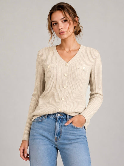A285 - Sweater de Spandex Cuello